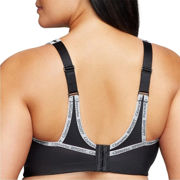 Glamorise Women's No-bounce Camisole Sports Bra
Wirefree #1066
Glamorise 50D - Picture 5 of 13